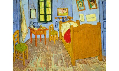 Van Goghs Schlafzimmer in Arles, 1889