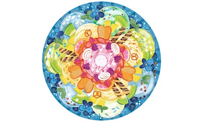 Circle of Colors Ice Cream