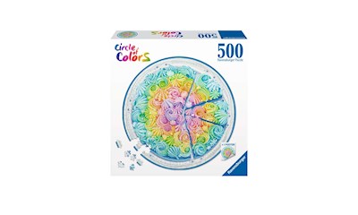 Circle of Colors Rainbow Cake