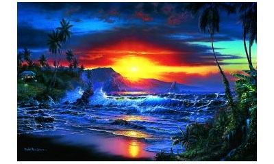 Lassen: Sonnenaufgang