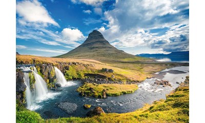 Wasserfall vor Kirkjufell