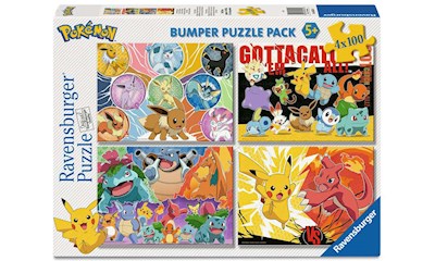 Pokemon Bumper Pack       4x100p