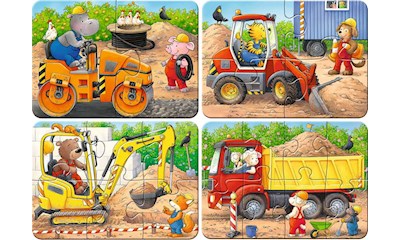 Tiere auf der Baustelle