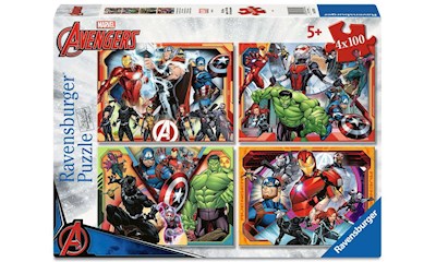Marvels Avengers Bumper Pack 4x100p