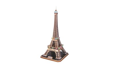 Tour Eiffel Multicolor LED 3D Puzzle