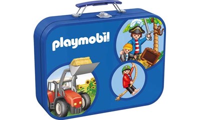 Set Playmobil- Puzzle-Box - im Metallkoffer