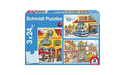 Feuerwehr und Polizei