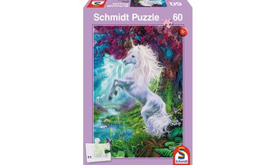 Einhorn im verzauberten Garten
