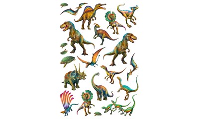 Wilde Dinos 150 Teile (inkl. Dinosaurier Tattoos)
