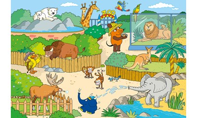 Die Maus, Im Zoo