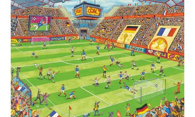 Finale im Fussballstadion