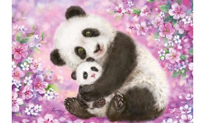 Panda, Faultier & Lama
