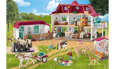 Horse Club, Auf dem Reiterhof, 100 Teile (inkl. Original-Figur)