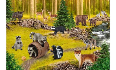 Wild Life, Bei den Waschbären, 150 Teile (inkl. Original-Figur)