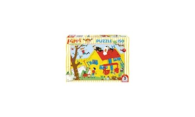 Pippi und die Villa Kunterbunt 150 Teile