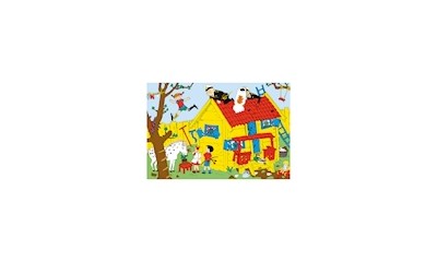 Pippi und die Villa Kunterbunt 150 Teile