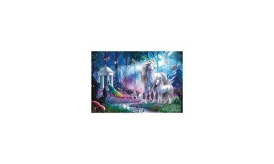 Einhornstute mit Fohlen 200 Teile