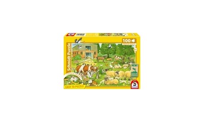 Tierkinder auf dem Bauernhof 100 Teile