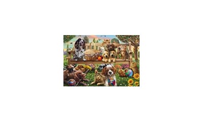 Gartenpicknick für Hund und Katze 200 Teile