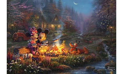 Disney Mickey and Minnie Sweatheart Campfire  200 Teile
