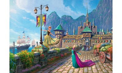 Disney Frozen Celebrating in Arendelle