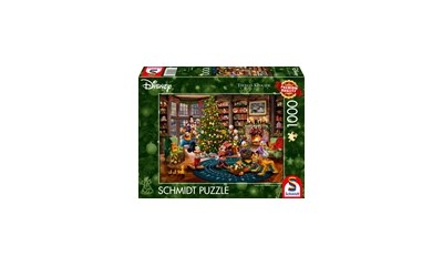 Disney Mickey & Minnie Trimming The Tree 1000 Teile