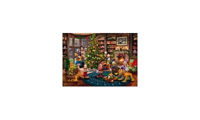 Disney Mickey & Minnie Trimming The Tree 1000 Teile