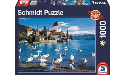 Ufer mit Schwänen 1000 Teile