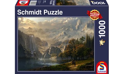 Wasserfall-Idylle 1000 Teile