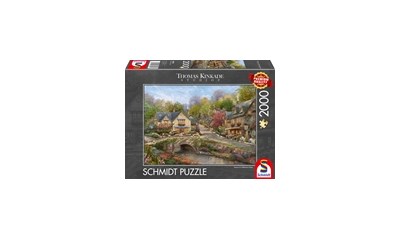 Sommer in Cobblestone Village 2000 Teile