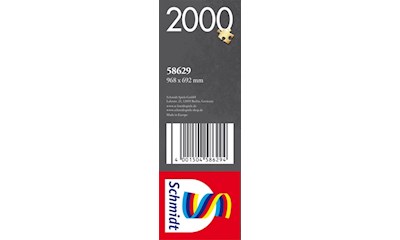 Sommer in Cobblestone Village 2000 Teile