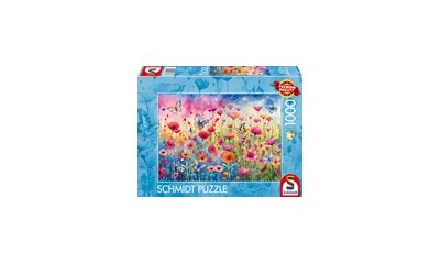 Mohnblumenwiese 1000 Teile
