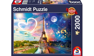 Paris Tag und Nacht 2000 Teile