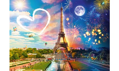Paris Tag und Nacht 2000 Teile