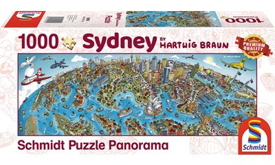 Panorama Stadtbild Sidney 1000 Teile