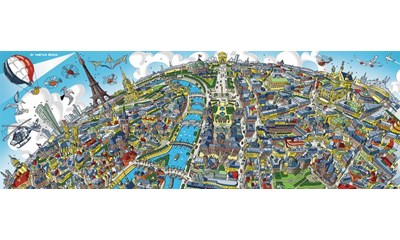 Panorama Stadtbild Paris