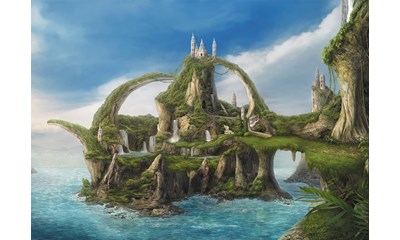 Insel der Wasserfälle 1000 Teile