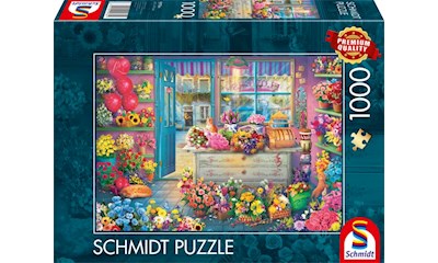 Bunter Blumenladen 