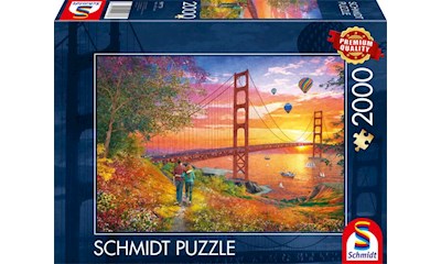 Spaziergang zur Golden Gate Bridge 2000 Teile