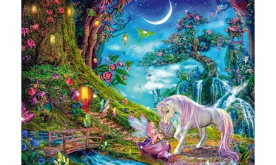 Wo sich Einhorn und Elfe gute Nacht sagen