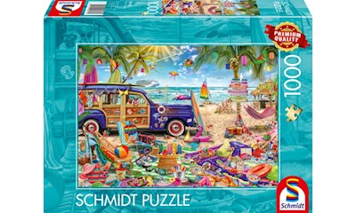 Sonnige Auszeit am Strand