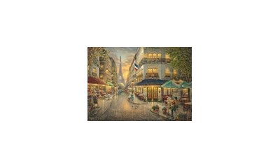 Holzpuzzle: Paris Café 