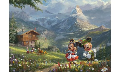 Disney Mickey & Minnie in den Alpen