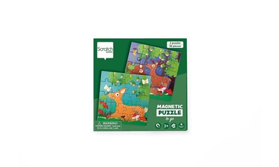 Magnetpuzzle Waldtiere