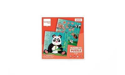 Magnetpuzzle Panda