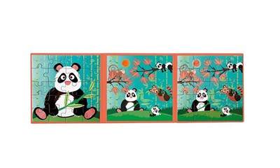 Magnetpuzzle Panda
