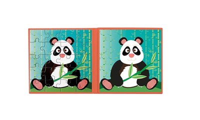 Magnetpuzzle Panda