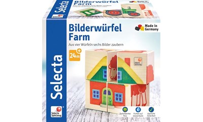 Bilderwürfel Farm 4 Teile