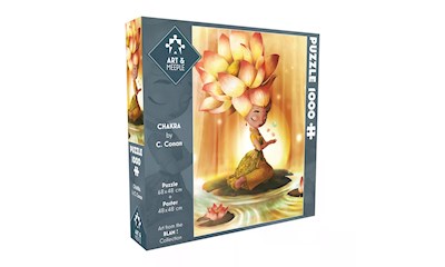 Art&Meeple Puzzle: Chakra 1000 Teile