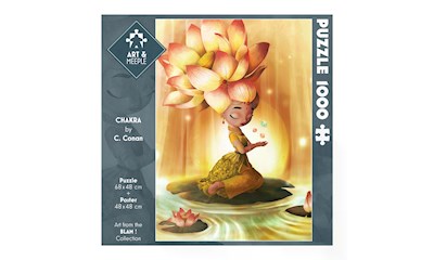 Art&Meeple Puzzle: Chakra 1000 Teile